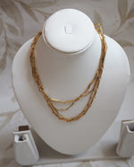 Load image into Gallery viewer, 3 Tier Gold Tone Chain
