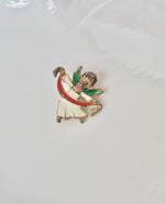 Load image into Gallery viewer, Mini Christmas Angel Brooch
