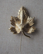 Load image into Gallery viewer, Sarah Coventry Leaf Signed Brooch
