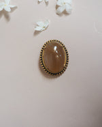 Load image into Gallery viewer, Caramel Cabochon Brooch
