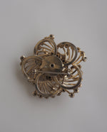 Load image into Gallery viewer, Spiral Flower Rhinestone Brooch
