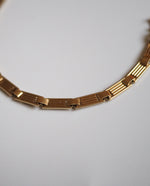 Load image into Gallery viewer, Gold Tone Minimalist Vintage Bracelet
