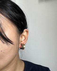 Gold Tone Hoop Clip ons