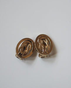 Oval Knot Clip Ons