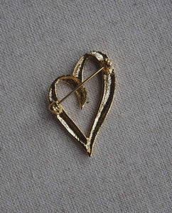 Heart Brooch