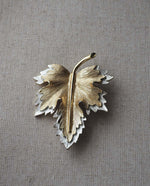 Load image into Gallery viewer, Sarah Coventry Leaf Signed Brooch
