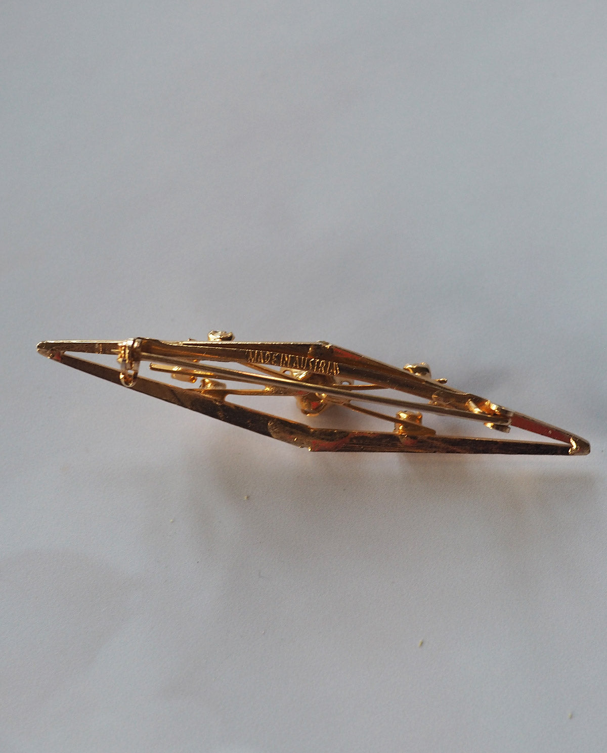 Slim Geometric Shaped Brooch