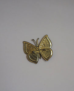 Multi Color Butterfly Brooch