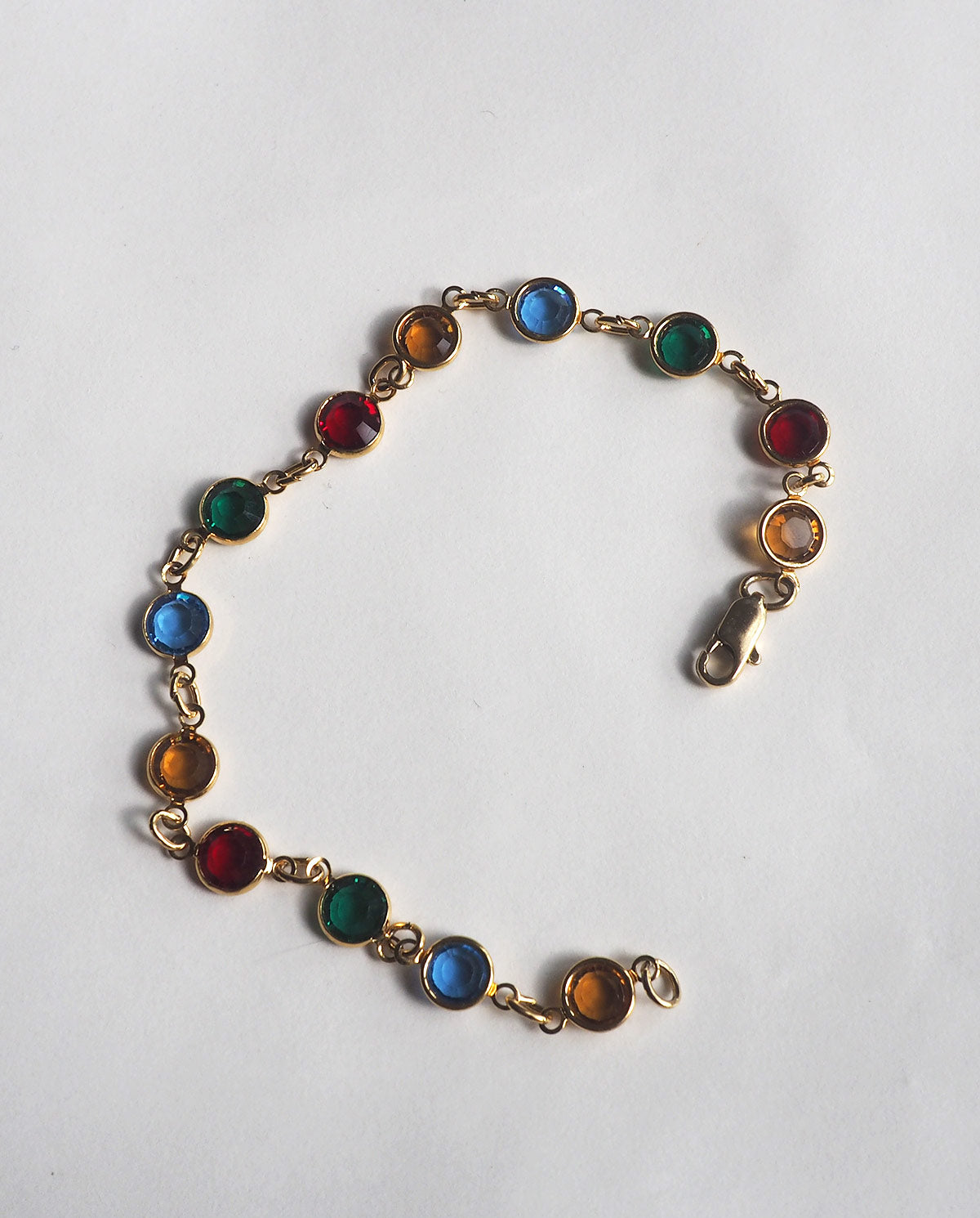 Multi Stone Minimalist Bracelet