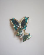 Load image into Gallery viewer, Napier Signed Butterfly Brooch
