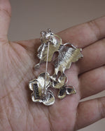 Load image into Gallery viewer, Napier Signed Silver Tone Butterfly Brooch
