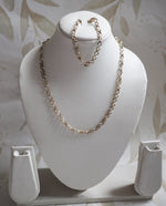 Load image into Gallery viewer, Napier Gold Tone Pearl Bracelet and Necklace set
