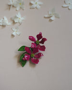 Load image into Gallery viewer, Pink Flower Brooch
