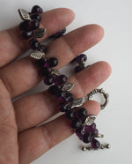 Load image into Gallery viewer, Dark Purple Bracelet
