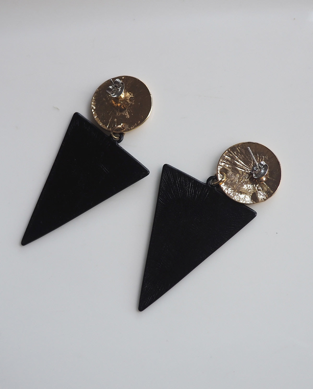 Black Geometric Shaped Earrings