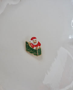 Tiny Santa Claus Brooch