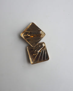 Gold Tone Shell Clip on