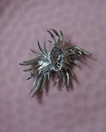 Load image into Gallery viewer, Silver Tone Flower brooch
