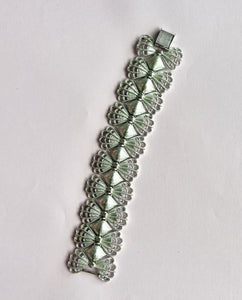 Silvertone Chunky Bracelet