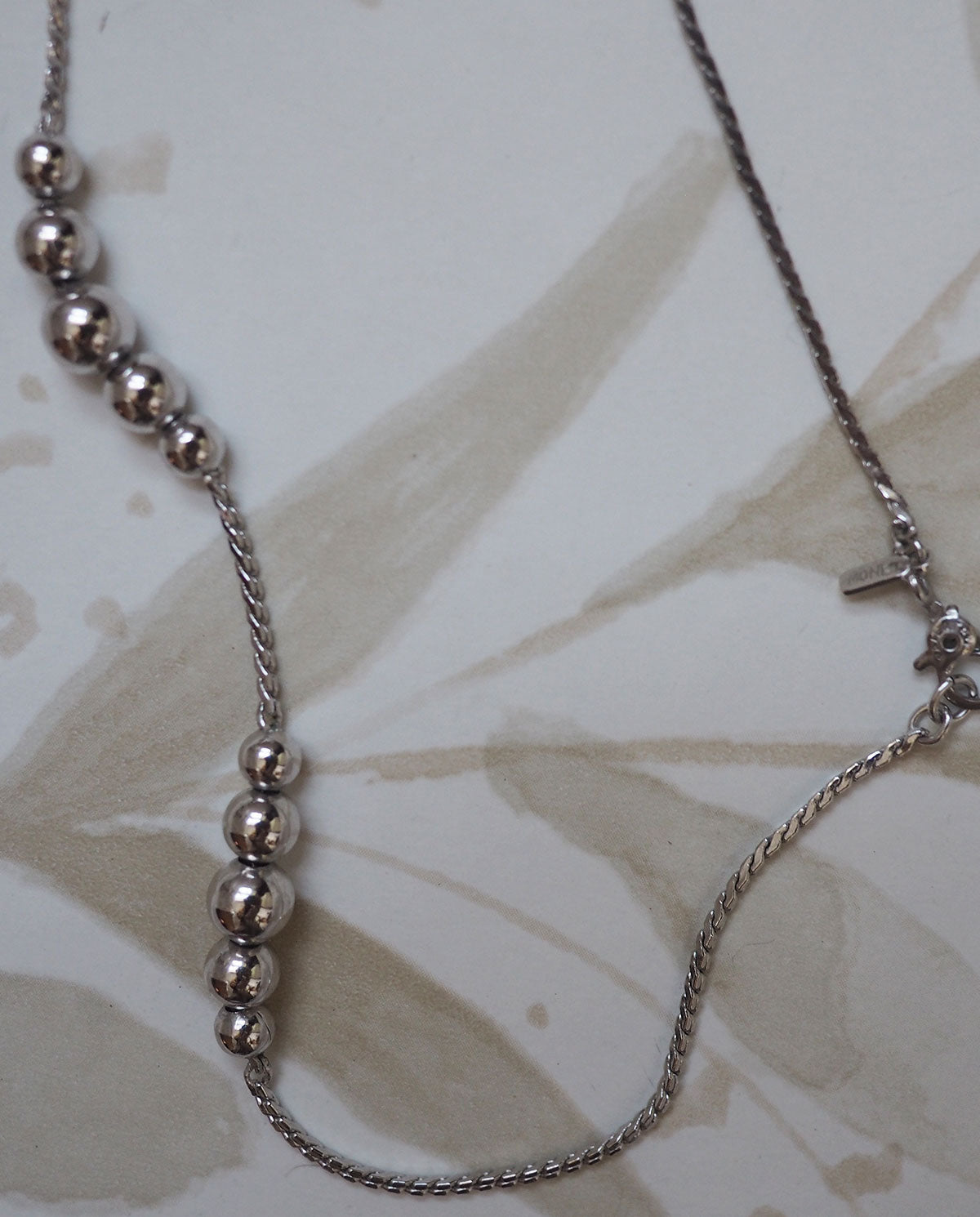 Monet Silver Tone Necklace