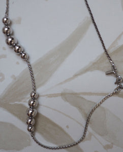 Monet Silver Tone Necklace