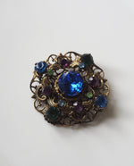 Load image into Gallery viewer, Multicolored Stone Brooch
