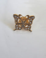 Load image into Gallery viewer, Mini Rhinestone Butterfly Pin
