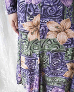 Load image into Gallery viewer, Purple-Floral-Midi-Dress-7
