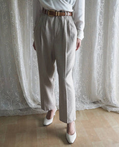 Tan-Checkered-High-Waist-Pegged-Trousers3