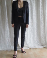 Load image into Gallery viewer, ASOS Black Single Button Tuxedo Pant Suit InfoDraft
